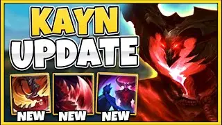 *NEW UPDATE* RIOT JUST MADE KAYN A TOP LANER (WTF IS THIS?!?) - League of Legends