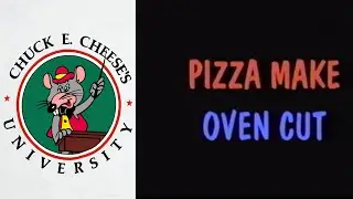 Chuck E. Cheese&rsquo;s University Training (1991) | Pizza Make / Oven Cut