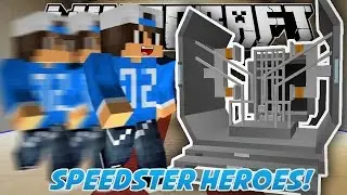 Minecraft Mod Showcase | SPEEDSTER HEROES MOD!! (Flash Suits, Power Ups, Super Speed, and MORE!)