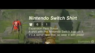 Nintendo Switch Shirt | Armor Location | Zelda BOTW