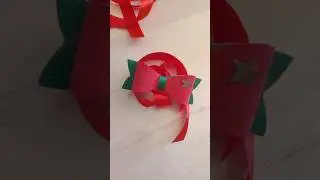 Tutoriel : fabriquer une jolie boucle rouge et verte 🇲🇦