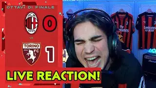NON È VERO... - MILAN-TORINO 0-1 - #LIVEREACTION #66