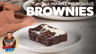6-Minute Microwave Brownies | Make It Easy | Akis Petretzikis