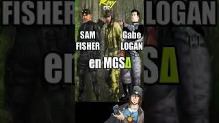 Splinter Cell y Syphon Filter en METAL GEAR SOLID 3 DELTA SNAKE EATER #metalgearsolid3 #mgsdelta