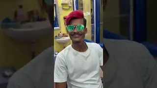 💥💖 my hair colour rainbow colour public reaction 😂#shorts #rajmindvoice