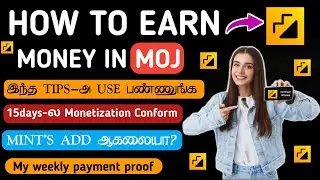 Passive income ideas | Free monetization apply | Moj new updates tamil | moj 2022 | #moj