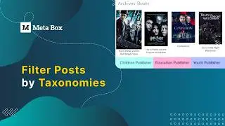Filter Posts on Archive Pages Using Custom Taxonomies | Meta Box Tutorial