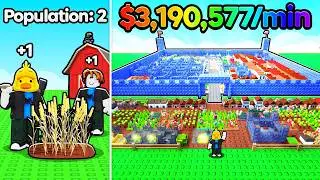 I Went from Noob to KING and Built BIGGEST Empire and Roblox!