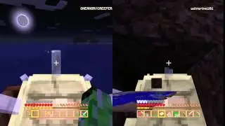 Minecraft water monument discovery