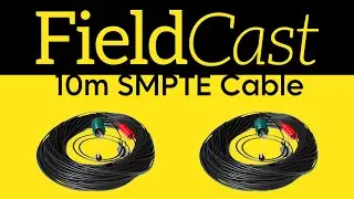 FieldCast's 10m SMPTE Cable: Connect Professional Broadcast Equipment Over Fiber!