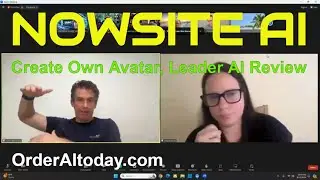 NOWSITE AI: New! Create Your Own Avatar, Leader AI Review
