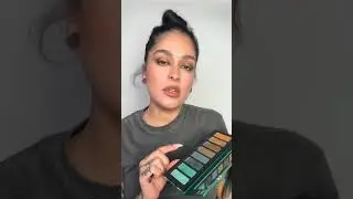 Green Halo Eye Look | SMOKE SESSIONS PALETTE | Melt Cosmetics