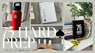 Preparing for 75 Hard | My Diet, Workout Plan & Progress Picture (Day 0)