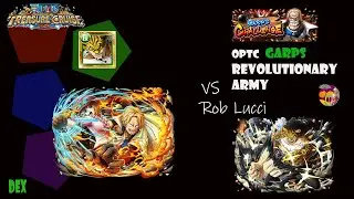 OPTC Garp Challenge Revolution Army DEX ( Rob Lucci, Powerful Punch  )