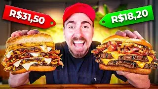 Burger King Mais Barato x Burger King Mais Caro de 2023