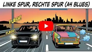 Linke Spur Rechte Spur der A4 Blues #schlager #musik #music #musicvideo 