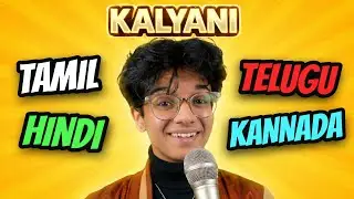 Kalyani Song in 6 Languages! 💛 Tamil, Telugu, Hindi, Malayalam, Kannada 🔥