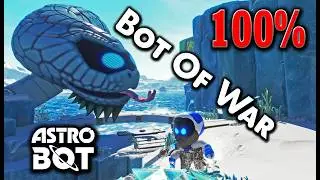 Astro Bot | Bot of War (God of War Episode) &mdash; 100% Walkthrough (All Bots & Puzzle Pieces)