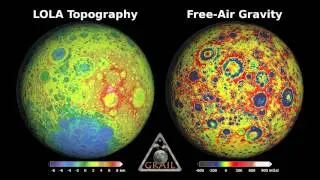 GRAIL Primary Mission Gravity Maps