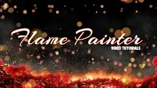 UI overview in Flame Painter Layers panel 13
