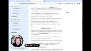 24. Disclaimer / Low Liquidity Tokens (NFTREASURE whitepaper deep dive)
