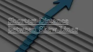Skew lines 3D Geometry || Definition ,Concept and Problems || JEE Mains || JEE Advanced
