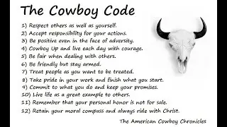 The Cowboy Code of the West [Official Music Video]