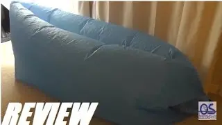 REVIEW: Inflatable Outdoor Lounger Air Sofa Couch?!
