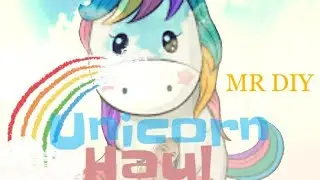 MR DIY HAUL | ONLY UNICORN HERE #UNICORN #MRDIY