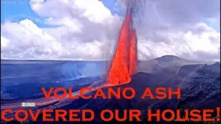 Volcano Ash Covered Our House! Kilauea Eruption Episode 41 | Organic Hawaii