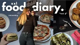 SO esse ich nach der klinik  🌯🍸 xxl food diary & Essen f&uuml;hlt sich wieder normal an?❤️&zwj;🩹