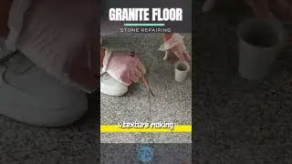 Amazing Skills of STONE DAMAGE REPAIRS | damaged stone | marble tile restoration | stone repairing