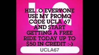 How about a free ride from lyft $50 credit