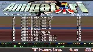 AMIGA VIDEO 186 MASTER BLAZER 6TH MAD MAX CHIP MUSIC AmigAtari DEMO Oxygene ATARI ST IN