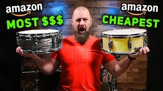 Я купил самый дешевый и самый дорогой деревянный малый барабан на Amazon.
