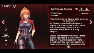 Action Taimanin Character: Kamimura Azuma
