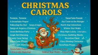 20 Kids Christmas Songs 🎄 | Fun, Happy, Christian Christmas Music for Children