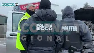 Flagrant  DIICOT &icirc;n parcarea unui centru comercial din Suceava, Burdujeni