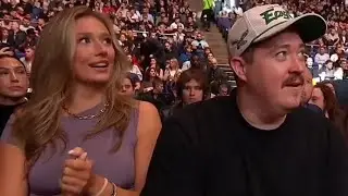 ESPN Can&rsquo;t Stop Zooming In on Shane Gillis&rsquo; Girlfriend Grace Brassel at UFC London &ndash; Fans React!