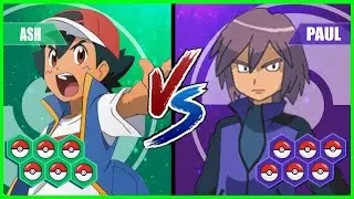 Pokemon Battle Pedia: Ash Vs Paul
