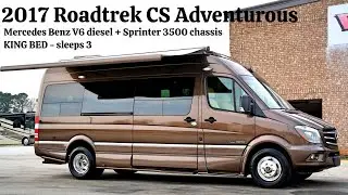 2017 Roadtrek CS Adventurous Mercedes Benz Sprinter Diesel B Class from Porter&rsquo;s RV Sales - $114,900