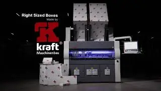 Kraft VPS100 - Produces customized packaging from sustainable corrugated board