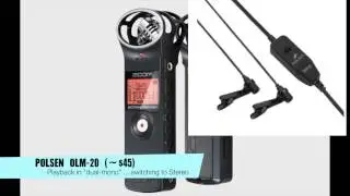 Zoom H1 Testing w/various Lavalier Mics