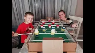 НАСТОЛЬНЫЙ ФУТБОЛ СВОИМИ РУКАМИ