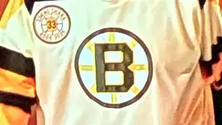 Zdeno Chara's number is officially retired #thankyouchara #icehockey #bruinsnation #number33
