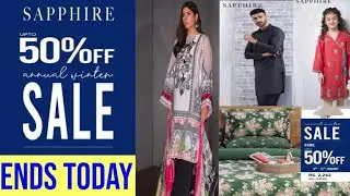 Sapphire Annual Winter Sale 50% Off - Ends Today - Latest Sapphire Annual Sale 50% Off Last Day