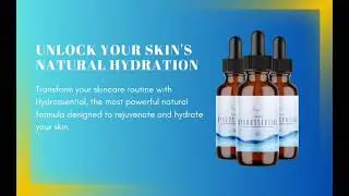 🔰 Hydrossential: Unlock Your Skin's Natural Hydration.