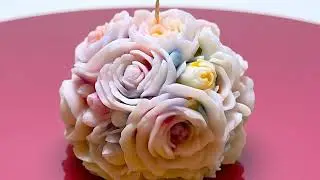 Galentine&rsquo;s Day Candle Gift 🌈🌹  Spectral Art Blooming Roses Aromatherapy Candle