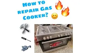 How to repair a Gas Cooker? (fast and easy)