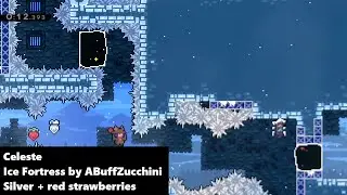Celeste Ice Fortress by ABuffZucchini Silver + red strawberries
